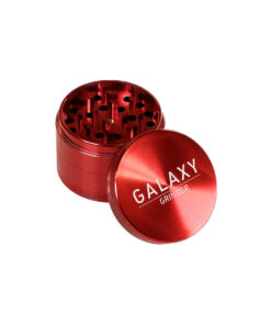 moledor aluminio galaxy 63mm rojo
