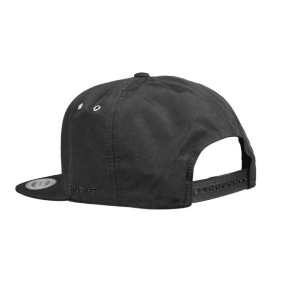 Gorro negro snapback ozeta 02