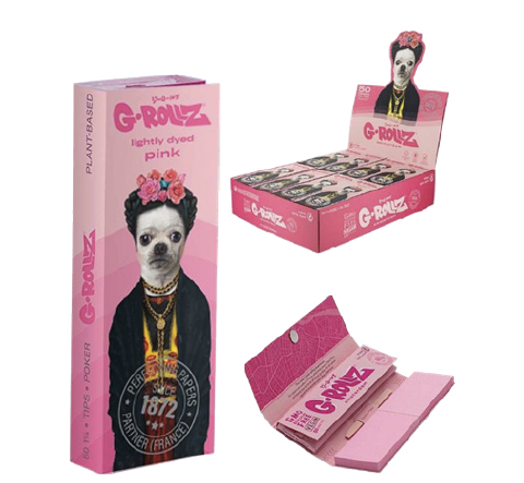 GROLLZ 1 1 4 TIPS PINK FRIDA BANKSY