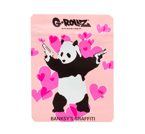 BOLSA BANKSY PANADA PINK 65 X 85 MM 1