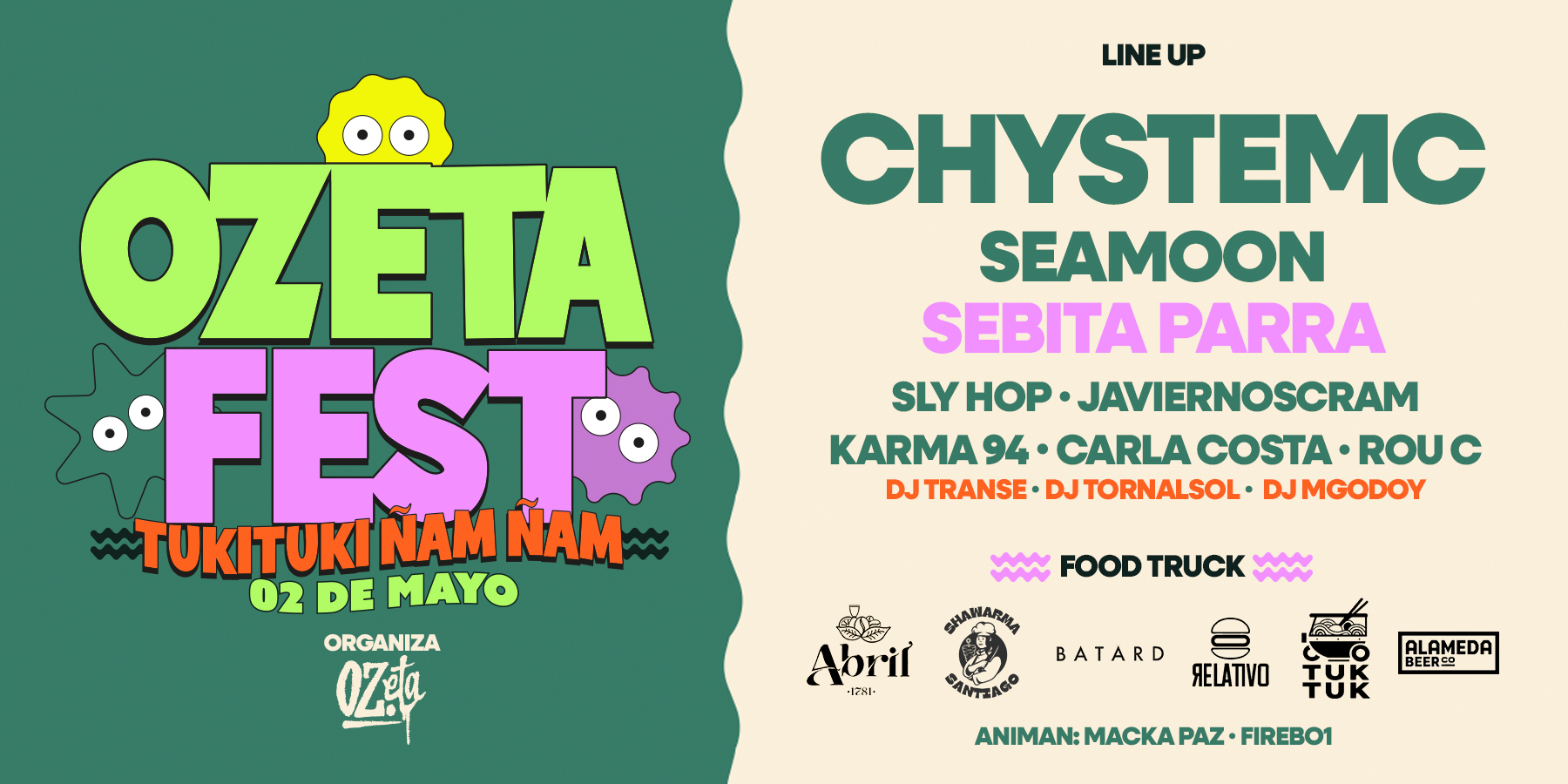 Banner Ozeta Fest Ticketera