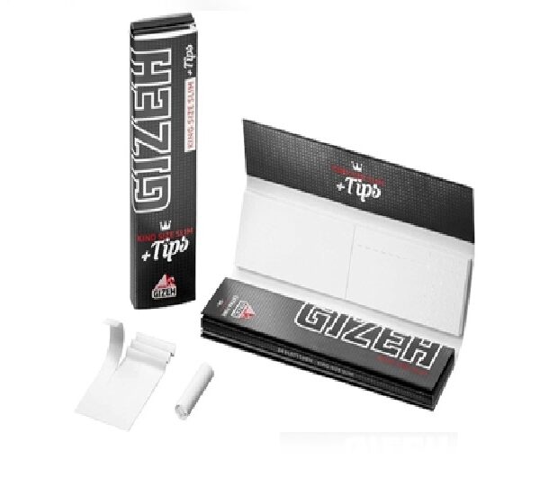 Black King size con tips slim2