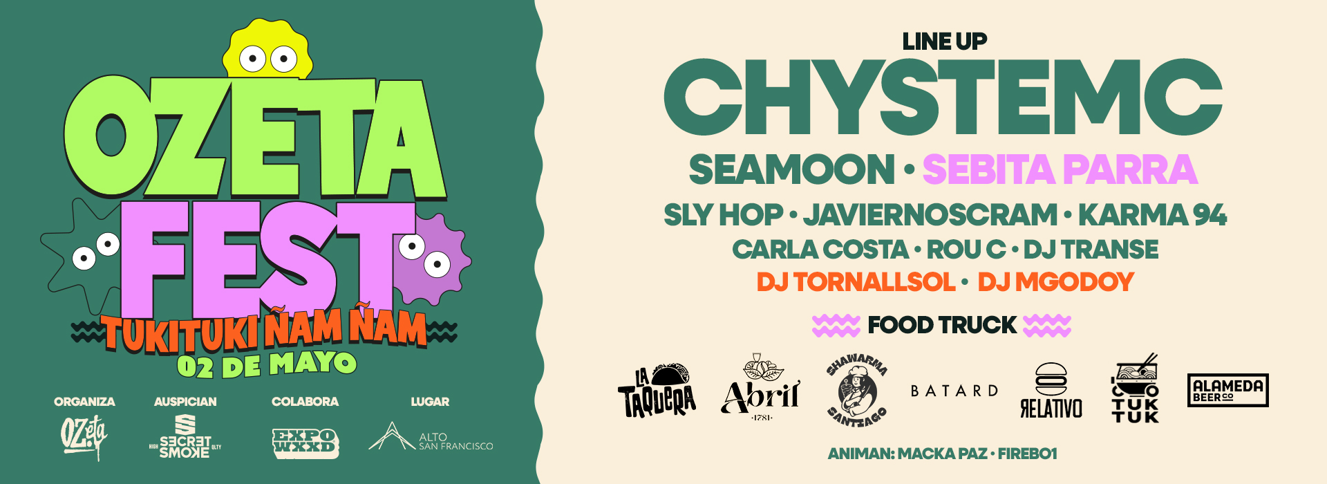 Ozeta Fest 2026 escritorio