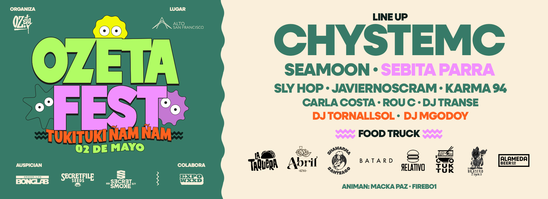 Ozeta Fest 2026 escritorio