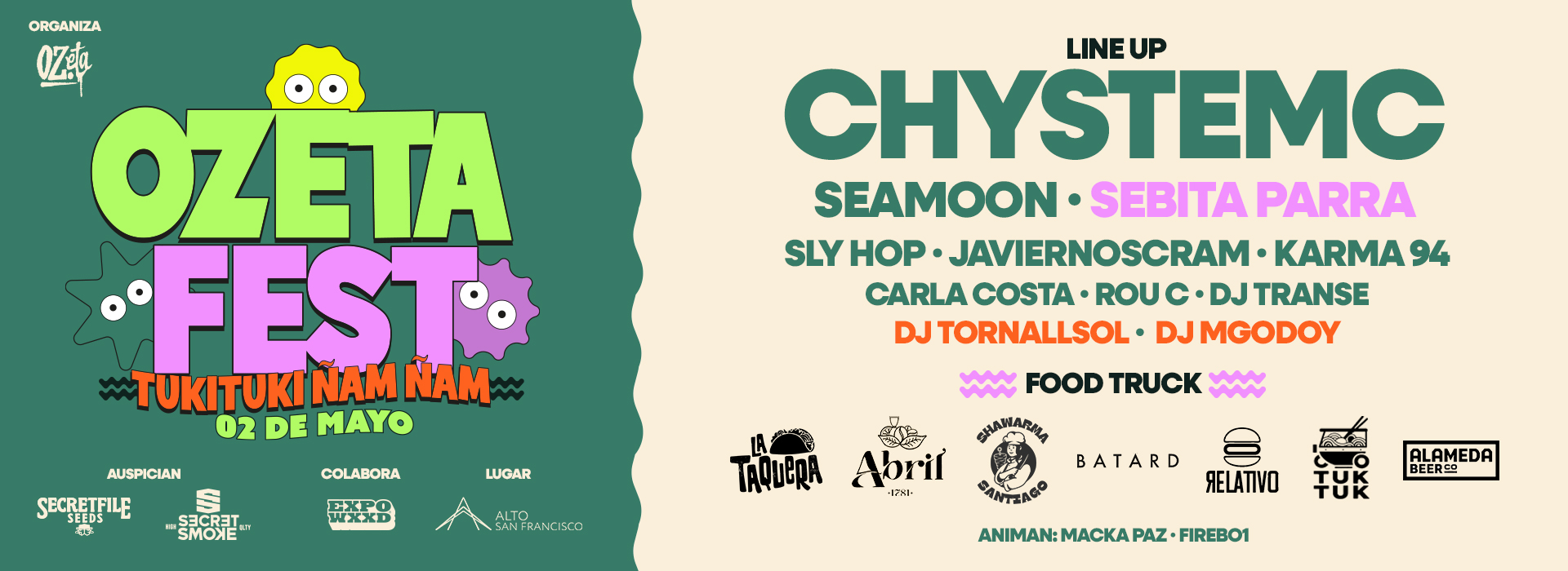 Ozeta Fest 2026 escritorio